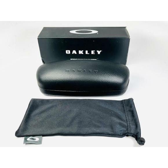 New Oakley OX8060 0257 Satin Grey Smoke OVERHEAD Eyeglasses 57/16/138 main image 4